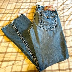True Religion SuperT Jeans light blue(gently used)